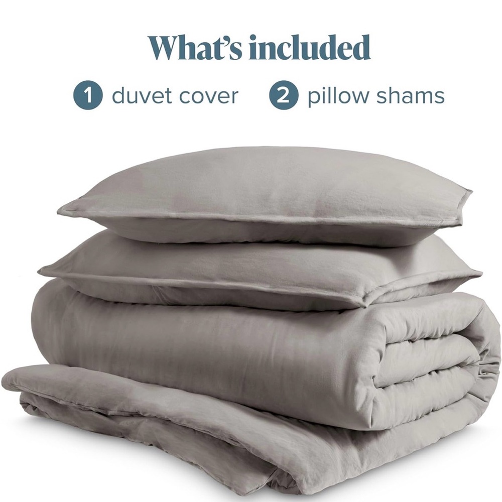 Bare Home Duvet Cover Set